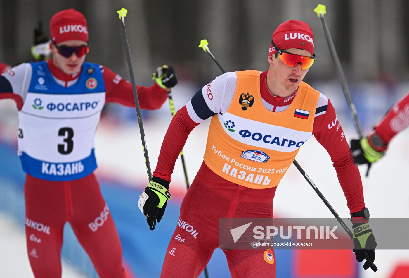 Russia Cross-Country Skiing Cup Men Skiathlon