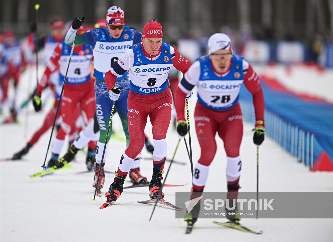 Russia Cross-Country Skiing Cup Men Skiathlon
