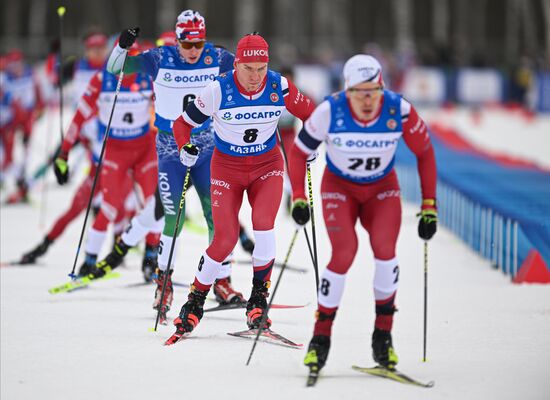 Russia Cross-Country Skiing Cup Men Skiathlon