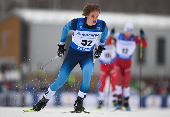 Russia Cross-Country Skiing Cup Men Skiathlon