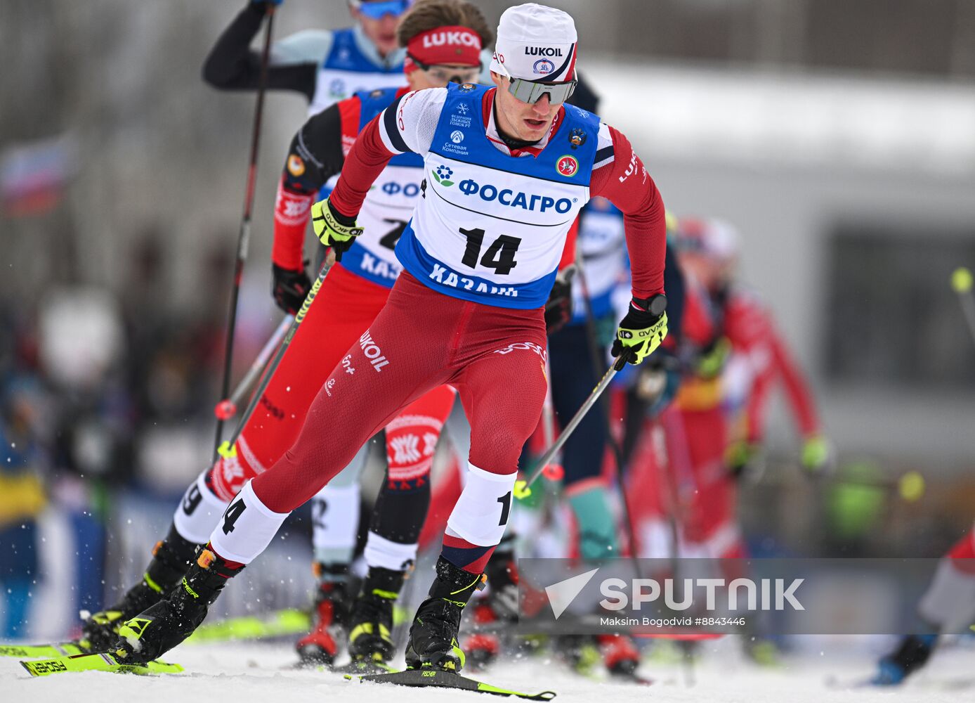 Russia Cross-Country Skiing Cup Men Skiathlon