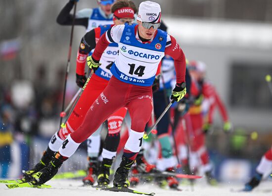 Russia Cross-Country Skiing Cup Men Skiathlon