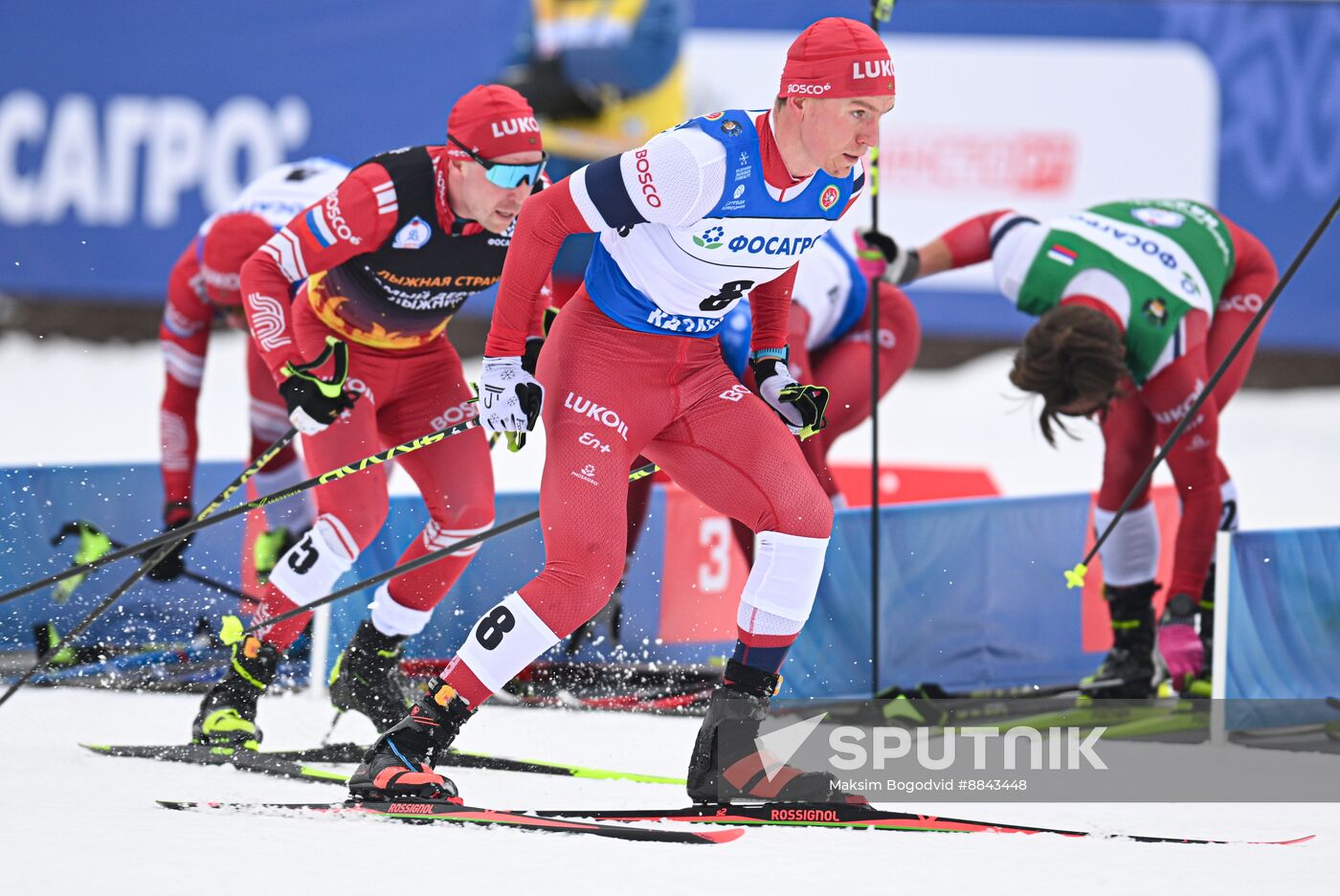 Russia Cross-Country Skiing Cup Men Skiathlon