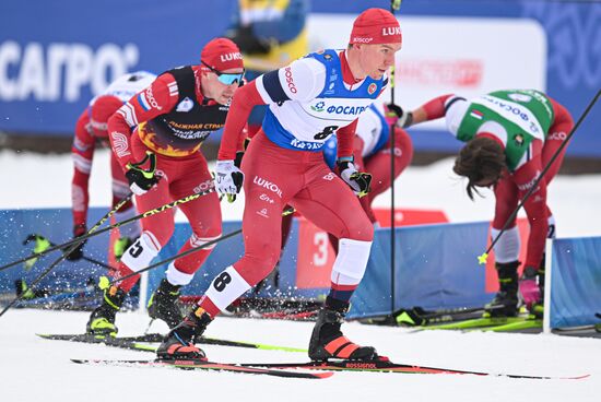 Russia Cross-Country Skiing Cup Men Skiathlon