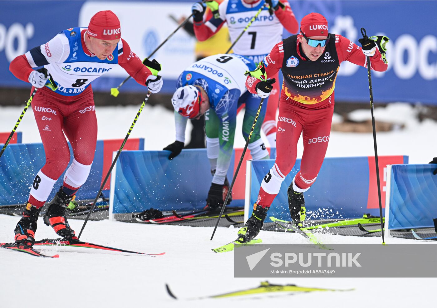 Russia Cross-Country Skiing Cup Men Skiathlon
