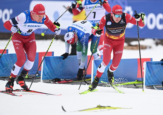 Russia Cross-Country Skiing Cup Men Skiathlon
