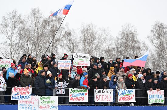 Russia Cross-Country Skiing Cup Men Skiathlon