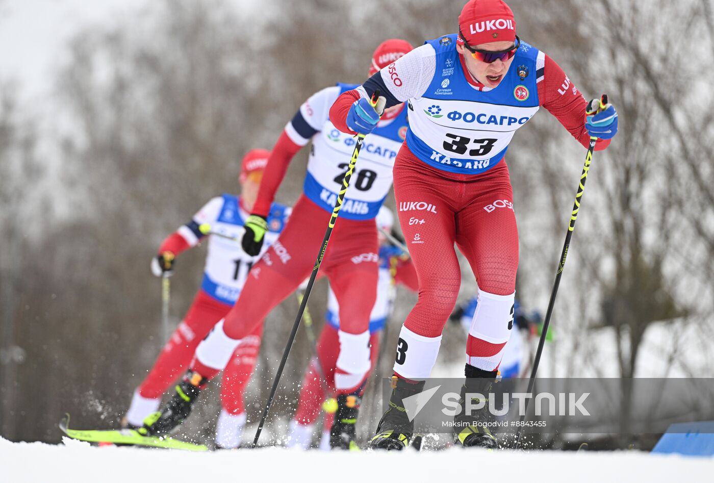 Russia Cross-Country Skiing Cup Men Skiathlon