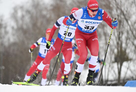Russia Cross-Country Skiing Cup Men Skiathlon