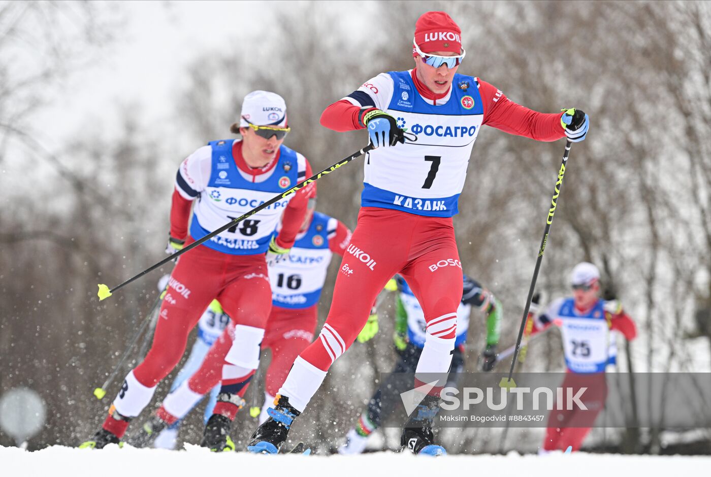 Russia Cross-Country Skiing Cup Men Skiathlon
