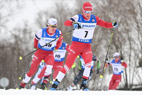 Russia Cross-Country Skiing Cup Men Skiathlon