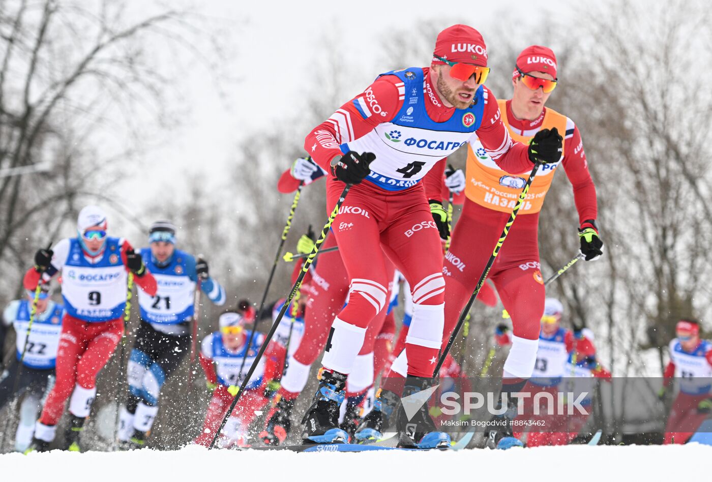 Russia Cross-Country Skiing Cup Men Skiathlon