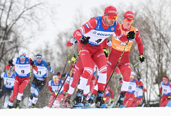 Russia Cross-Country Skiing Cup Men Skiathlon