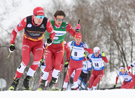 Russia Cross-Country Skiing Cup Men Skiathlon