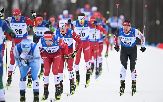 Russia Cross-Country Skiing Cup Men Skiathlon