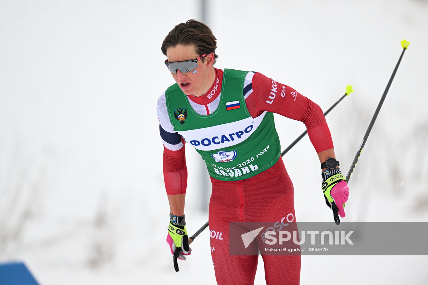 Russia Cross-Country Skiing Cup Men Skiathlon