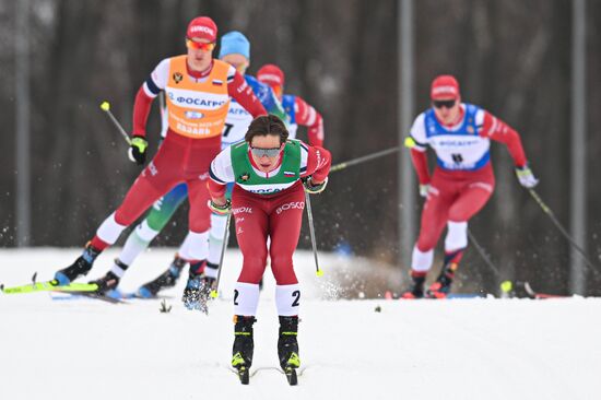Russia Cross-Country Skiing Cup Men Skiathlon