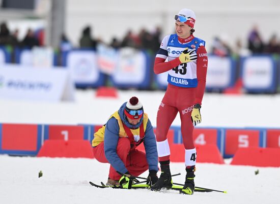 Russia Cross-Country Skiing Cup Men Skiathlon