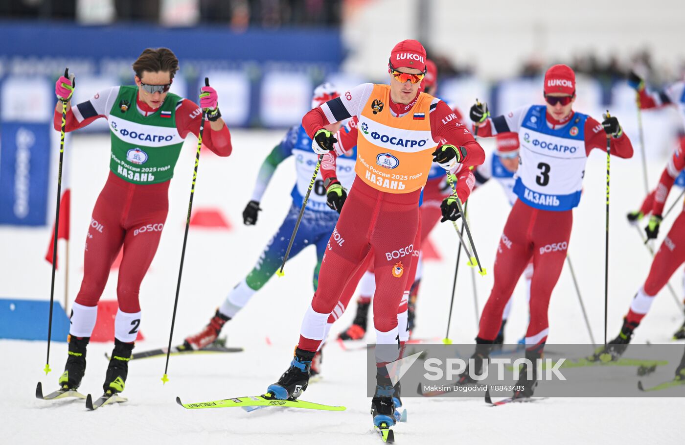 Russia Cross-Country Skiing Cup Men Skiathlon