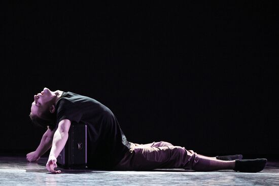 Russia Ballet Modern Choreography Rehearsal