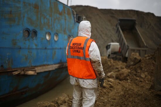 Russia Tankers Crash Aftermath