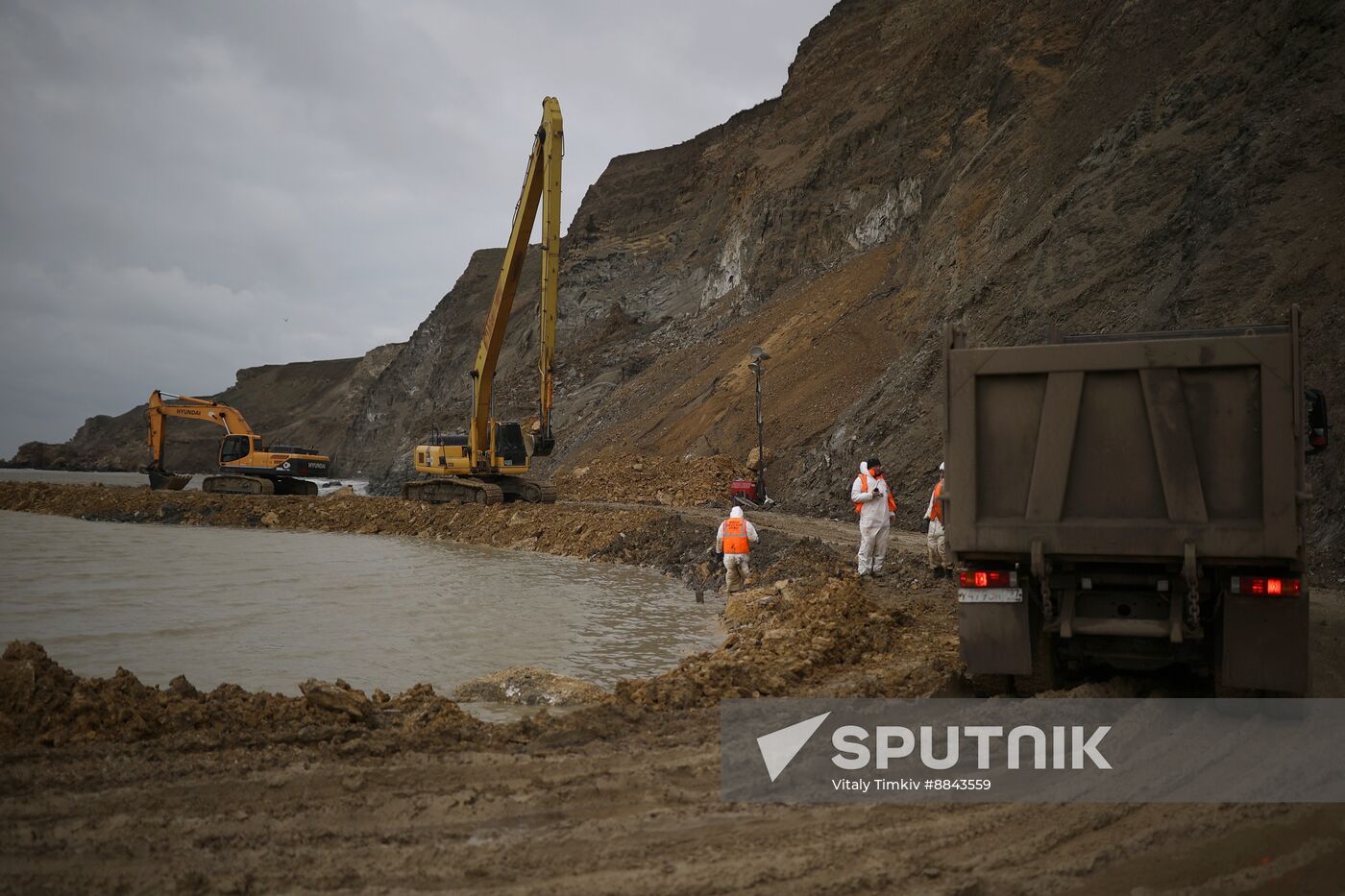 Russia Tankers Crash Aftermath