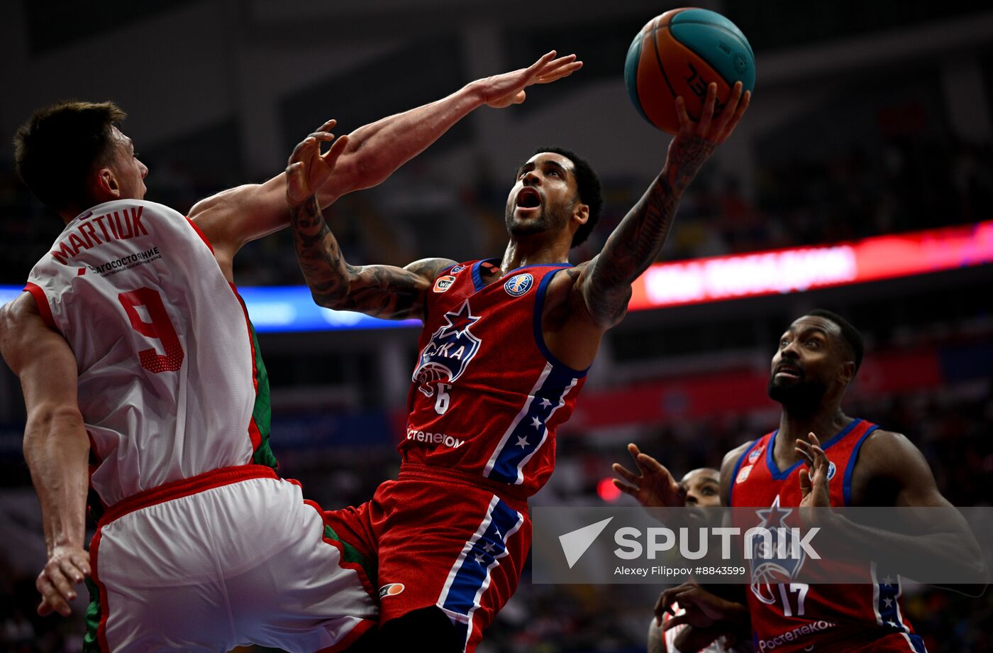 Russia Basketball United League CSKA - Lokomotiv-Kuban