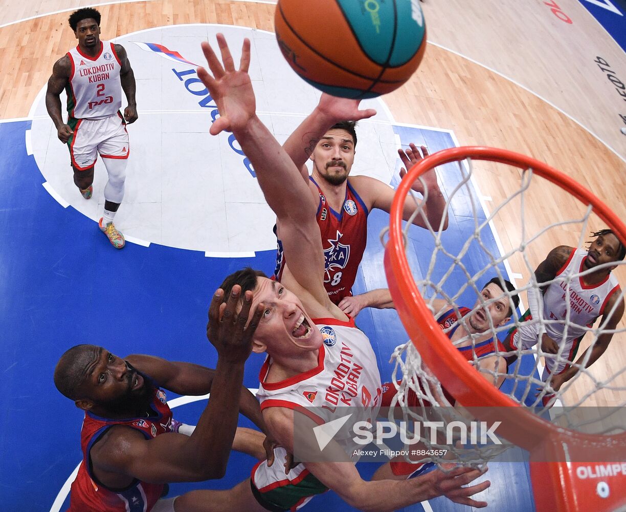 Russia Basketball United League CSKA - Lokomotiv-Kuban
