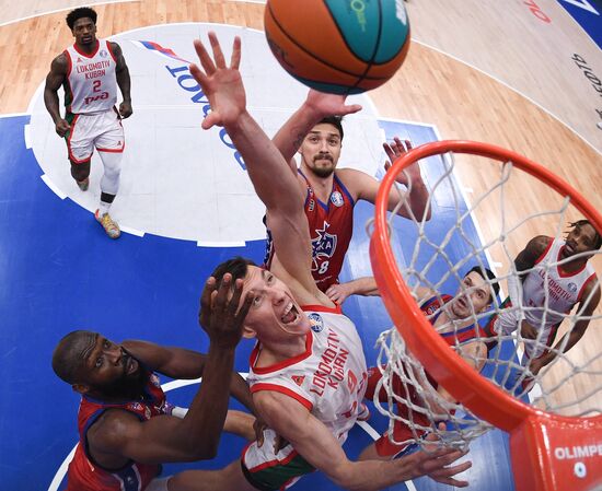 Russia Basketball United League CSKA - Lokomotiv-Kuban
