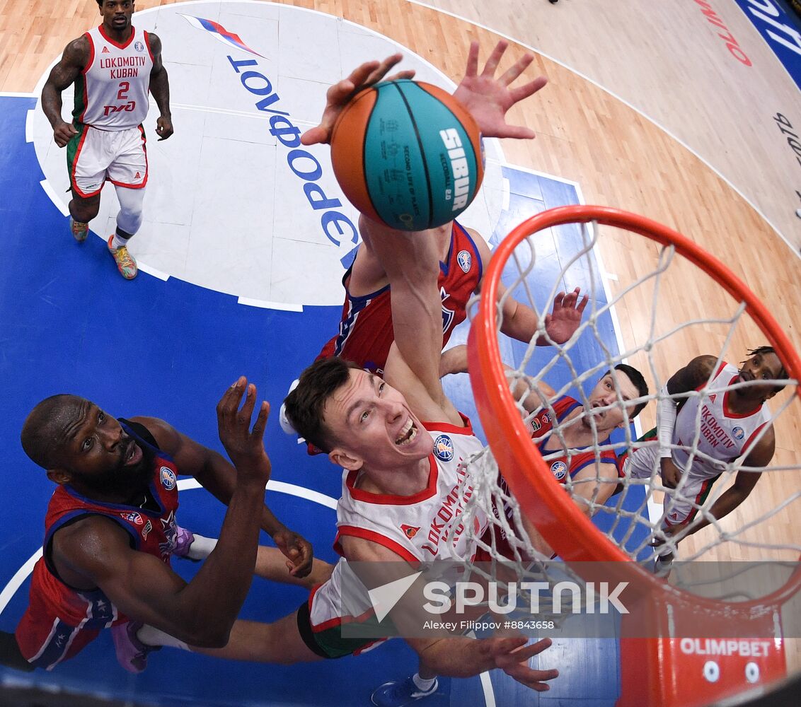Russia Basketball United League CSKA - Lokomotiv-Kuban