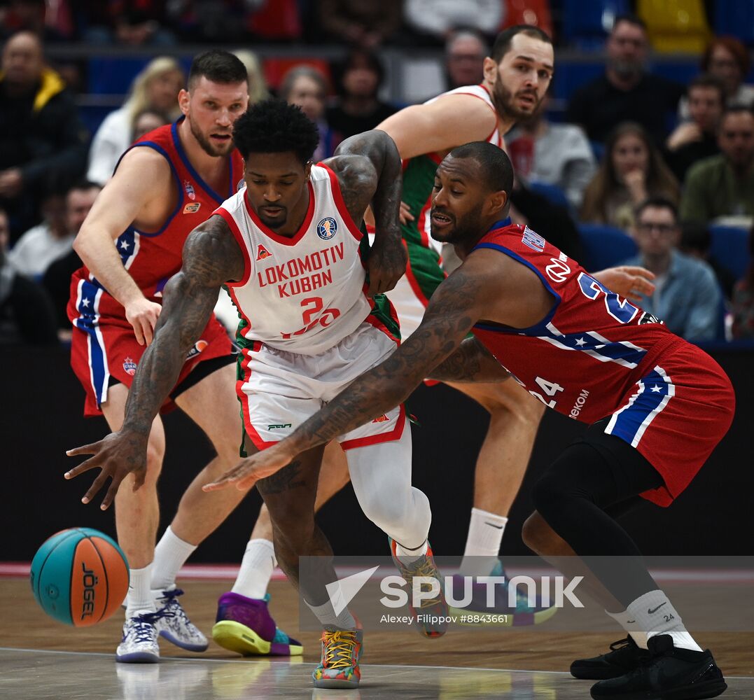 Russia Basketball United League CSKA - Lokomotiv-Kuban