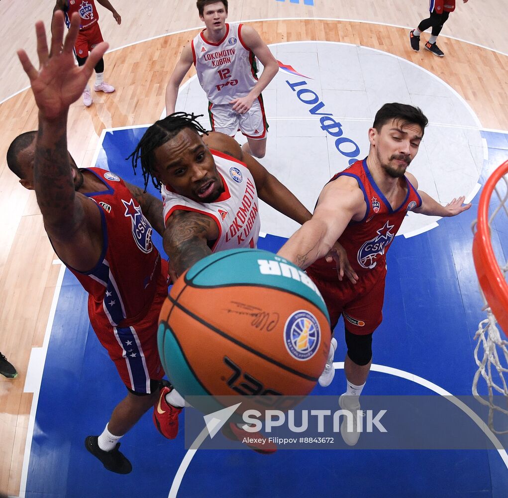 Russia Basketball United League CSKA - Lokomotiv-Kuban