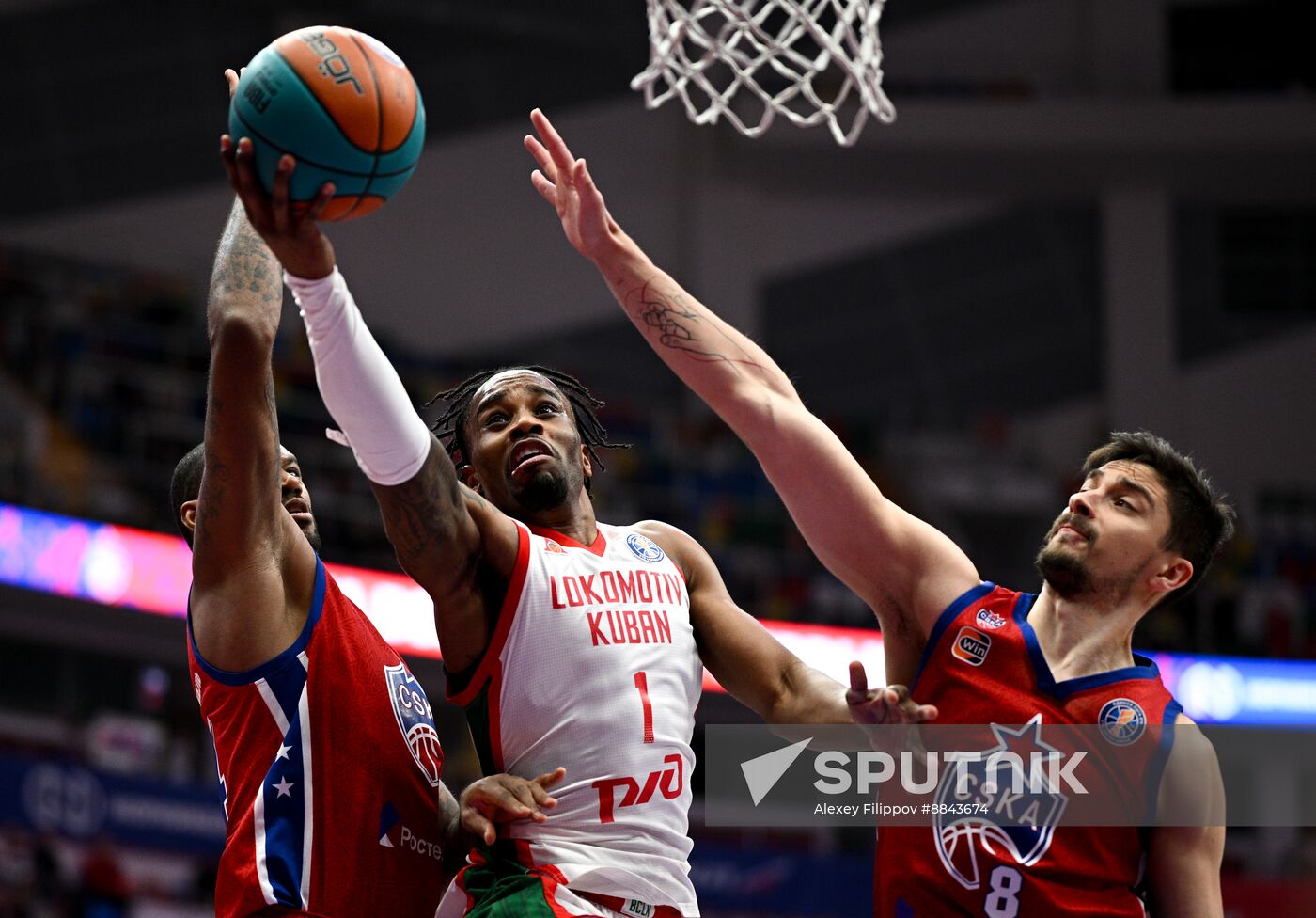 Russia Basketball United League CSKA - Lokomotiv-Kuban