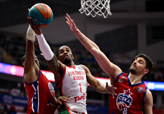 Russia Basketball United League CSKA - Lokomotiv-Kuban