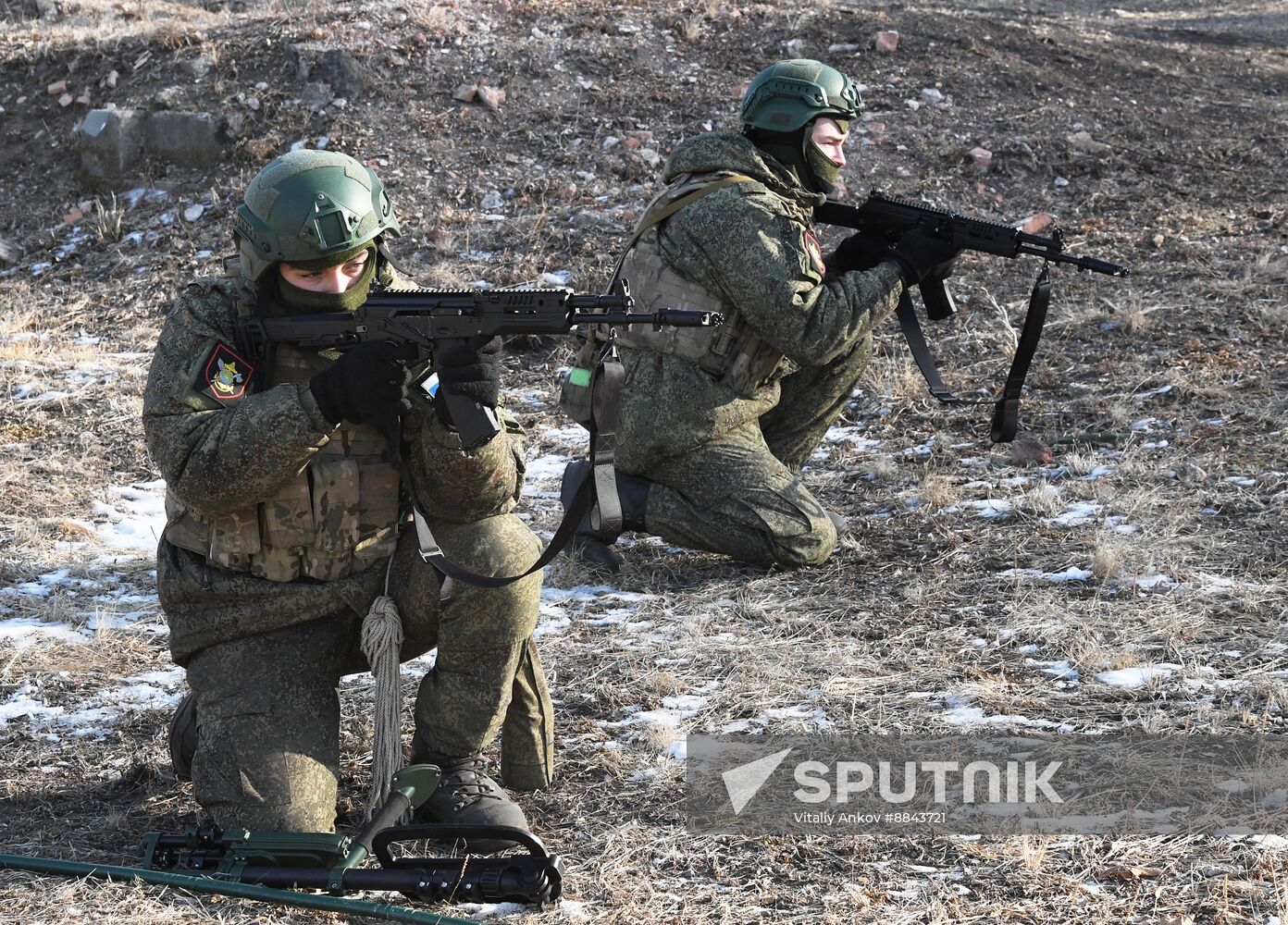 Russia Navy Engineer Units Exercises