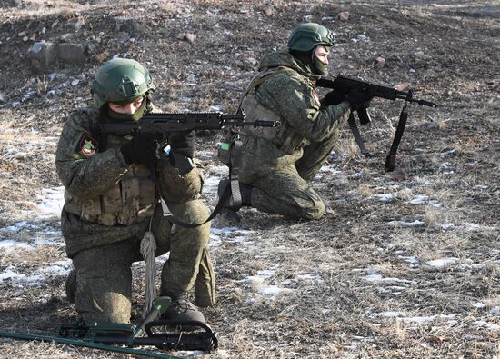 Russia Navy Engineer Units Exercises