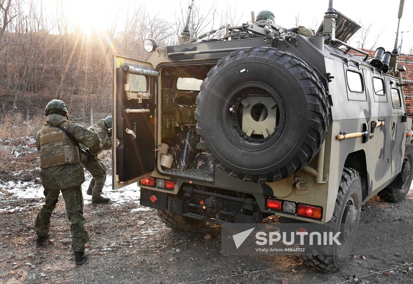 Russia Navy Engineer Units Exercises