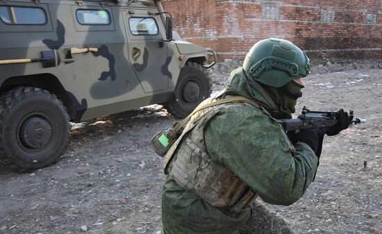 Russia Navy Engineer Units Exercises