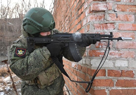 Russia Navy Engineer Units Exercises