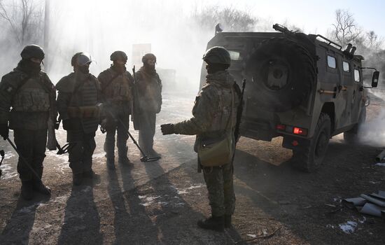 Russia Navy Engineer Units Exercises