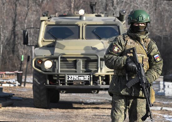 Russia Navy Engineer Units Exercises