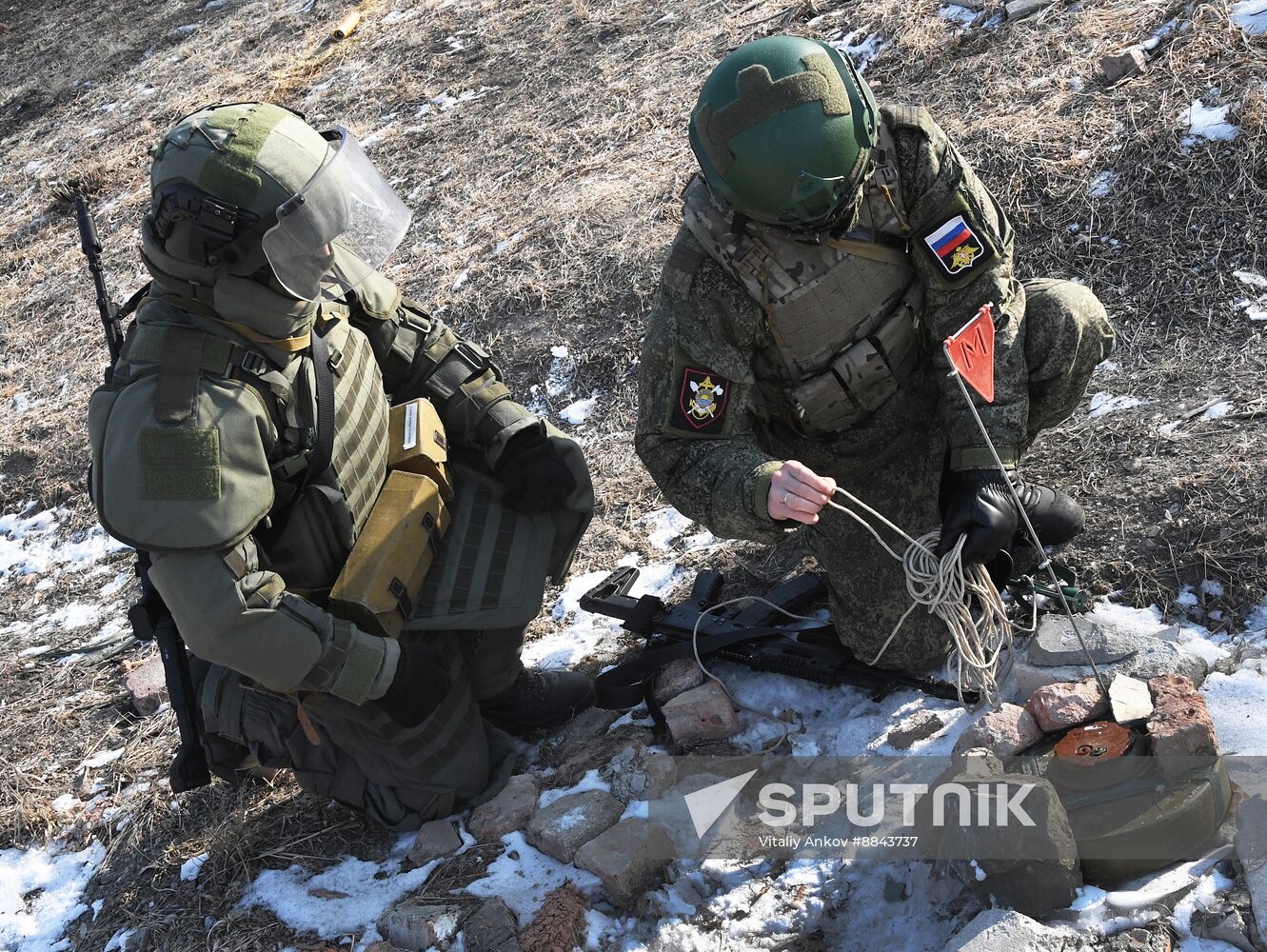 Russia Navy Engineer Units Exercises