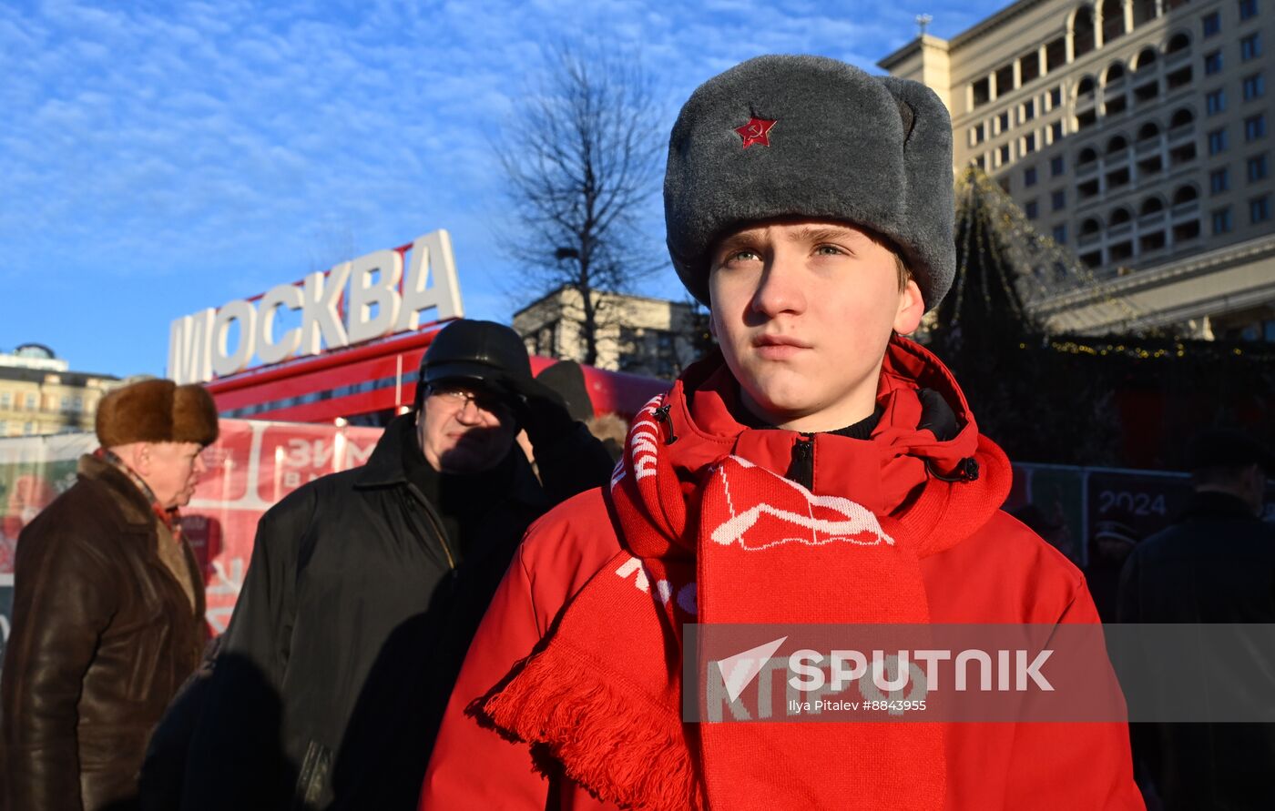 Russia Lenin Death Anniversary