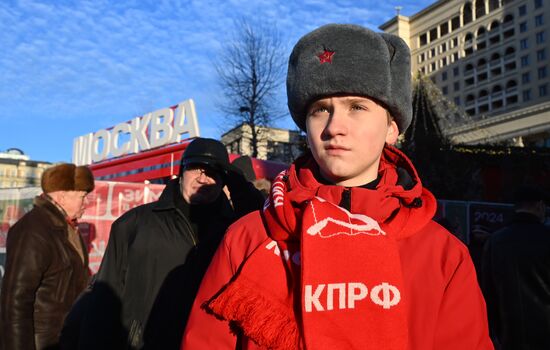 Russia Lenin Death Anniversary