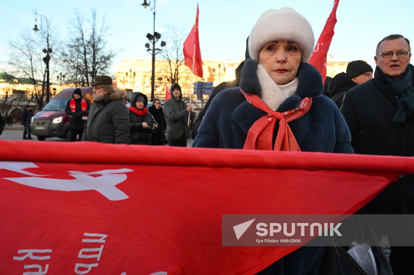 Russia Lenin Death Anniversary