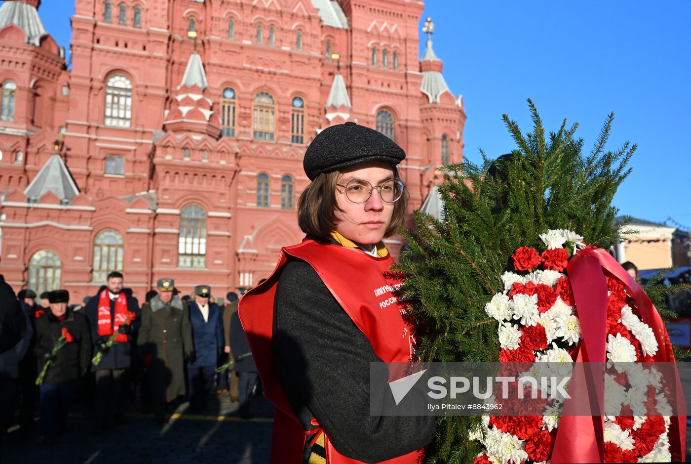 Russia Lenin Death Anniversary