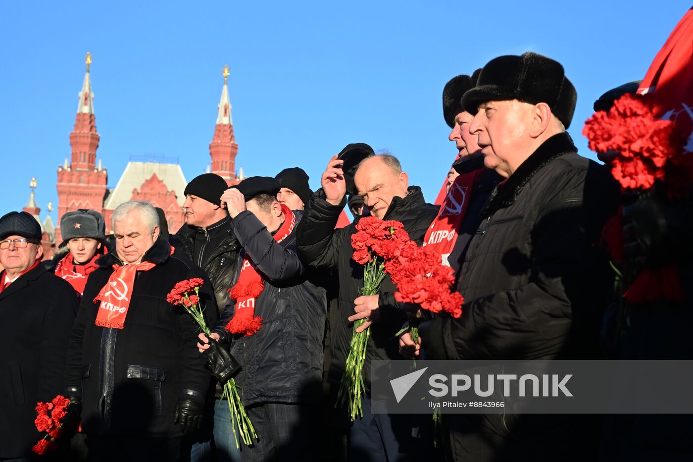 Russia Lenin Death Anniversary