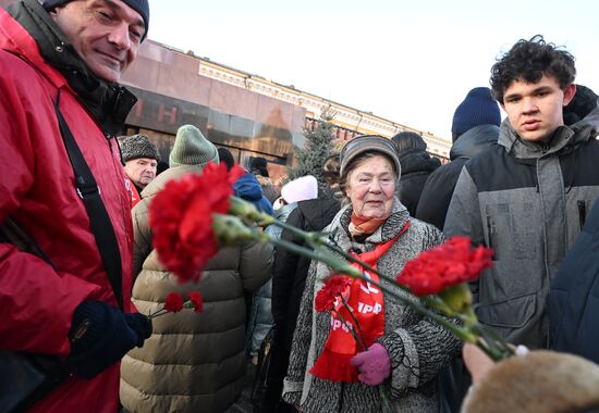 Russia Lenin Death Anniversary