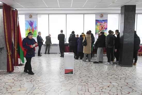 Belarus Presidential Election Early Voting