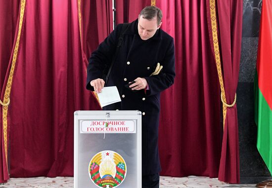 Belarus Presidential Election Early Voting